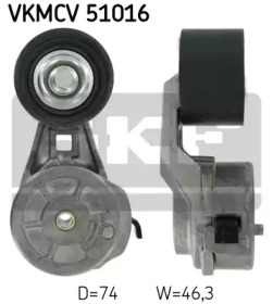 Натяжной ролик, поликлиновойремень SKF VKMCV 51016